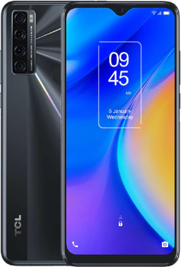 TCL 20 SE svart oversikt