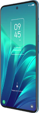 TCL 20L blå foran høyre side