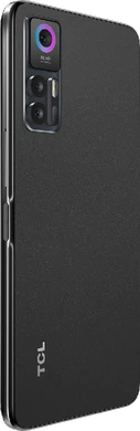 TCL 30 plus zwart achterkant rechterzijkant