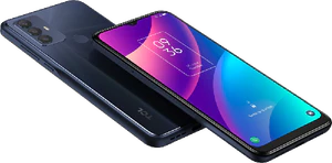 TCL 30 SE azul visión general