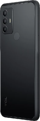 TCL 306 grå bakside venstre side