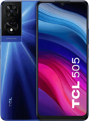 TCL 505 blau Übersicht