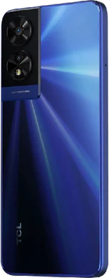 TCL 505 blau Rückseite linke Seite