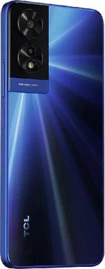 TCL 505 blau Rückseite rechte Seite