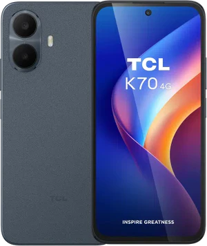 TCL K70 4G blauw overzicht