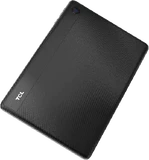 TCL Tab 10L zwart achterkant rechterzijkant schuin