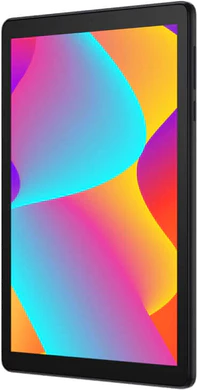 TCL Tab 8 zwart voorkant rechterzijkant