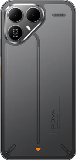 Tecno Pova 8 5G zwart achterkant