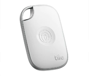 Tile Pro 2024 weiß Vorderseite linke Seite schräg