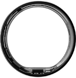 Ultrahuman Ring Air svart sida view