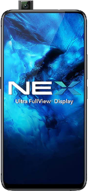 Vivo NEX sort front Åbnet