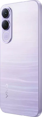 Vivo V70 FE púrpura volver lado izquierdo