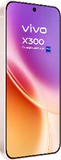 Vivo X300 pink front left side