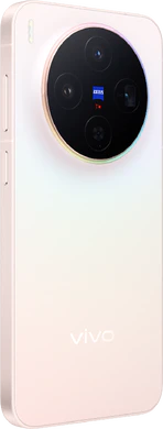 Vivo X300 pink back right side