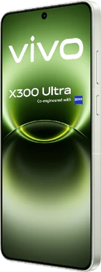 Vivo X300 Ultra groen voorkant rechterzijkant