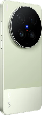 Vivo X300 Ultra groen achterkant rechterzijkant