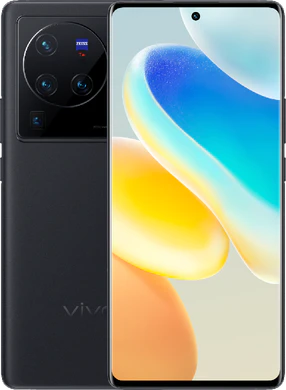 Vivo X80 Pro svart Översikt