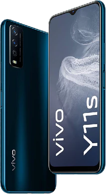 Vivo Y11s nero panoramica aslant