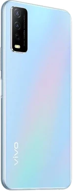 Vivo Y11s blu indietro lato destro