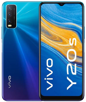 Vivo Y20s blauw overzicht