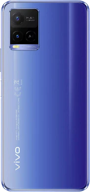 Vivo Y21 blu indietro