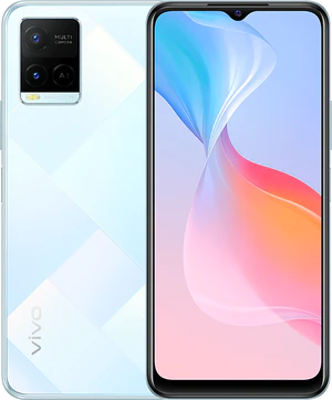 Vivo Y21 bianco panoramica