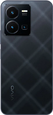 Vivo Y35 zwart achterkant
