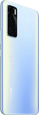 Vivo Y70 blauw achterkant rechterzijkant