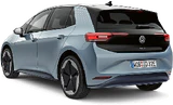 Volkswagen id3 azul volver lado derecho