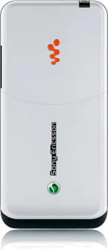 W580i rückseite Seite geschlossen Style weiß