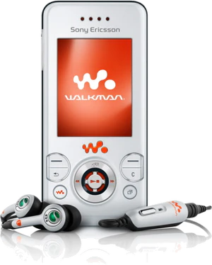 W580i Vorderseite geschlossen headset Style weiß