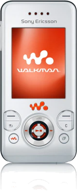 W580i Vorderseite geschlossen Style weiß