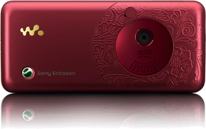 W660i back side Rose red