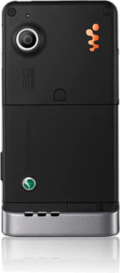 W910i achterkant Noble zwart