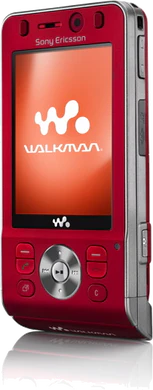 W910i voorkant gesloten schuin 40 Hearty rood