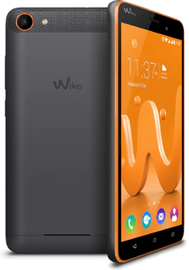 Wiko Jerry naranja space gris
