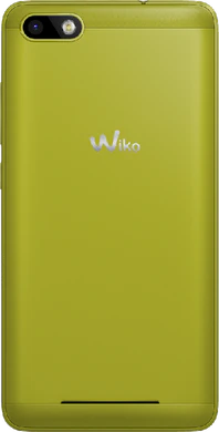 Wiko Lenny 3 giallo lemon indietro