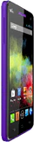 Wiko Rainbow lila copertina frontale lato sinistro