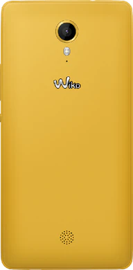 Wiko Tommy 4g yellow back