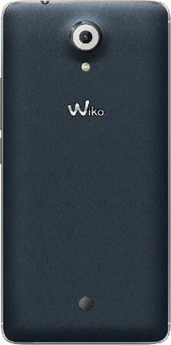Wiko u feel slate silber Rückseite