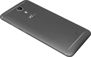 Wiko Ufeel Prime grå bagside højre side