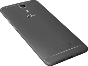 Wiko Ufeel Prime grå bagside højre side bund