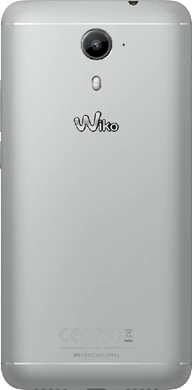 Wiko Ufeel Prime sølv bagside