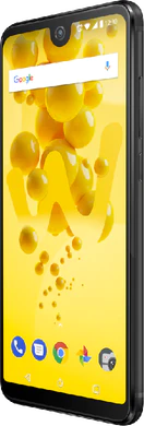 Wiko view 2 noir couverture à droite