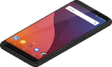 Wiko View black front right side bottom