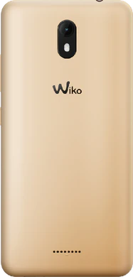 Wiko View Go goud achterkant