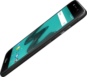 Wiko WIM Lite schwarz rechte Seite schräg