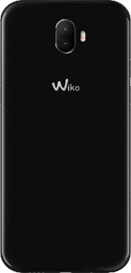 Wiko WIM Rückseite carbon schwarz