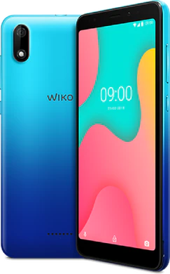 Wiko Y60 blauw overzicht