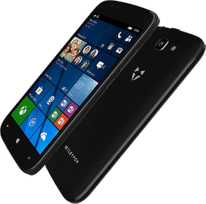 WileyFox Pro zwart overzicht